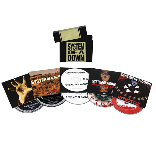 SYSTEM OF A DOWN - ALBUM COLLECTION -BOX-SYSTEM OF A DOWN - ALBUM COLLECTION -BOX-.jpg